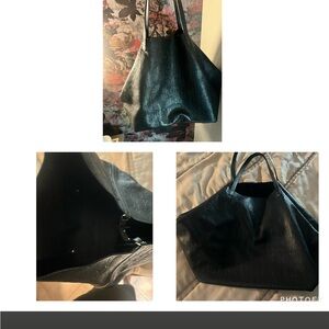 Carolina Herrera Black Matryoshka Bag with dust bag, barely used!